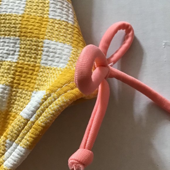 Art Class Girls Sz 6/6x One Pc Gingham Swimsuit - Picture 8 of 8